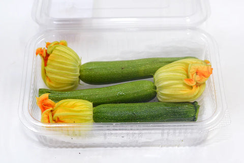 Baby Zucchini with flower 100g
