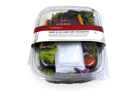 Ready To Eat Salad: Assorted Microgreens 125g